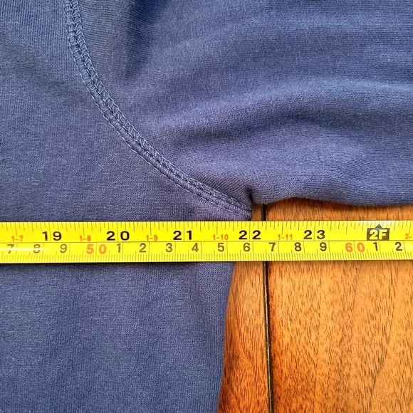 Chicago Cubs WRIGLEY FIELD Hoodie 100 Years Patch 1914-2014 Blue Size Medium M - Picture 7 of 10